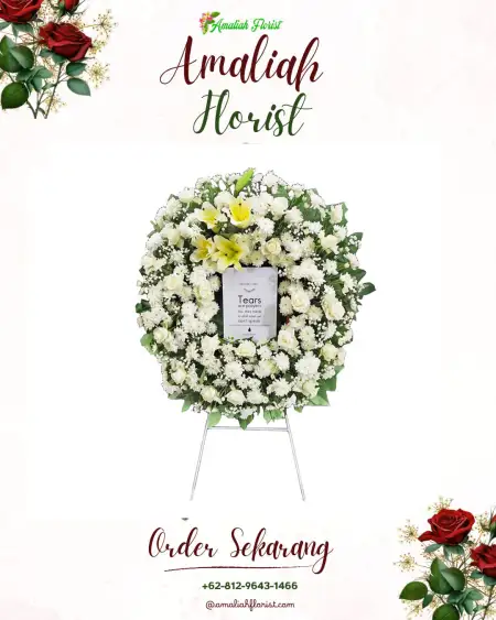 Krans Bunga Duka Setia Asih